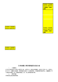 城东路大明河桥梁板安装施工方案