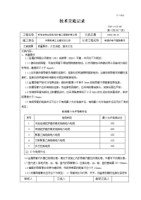 6砖墙内电气管路敷设技术交底