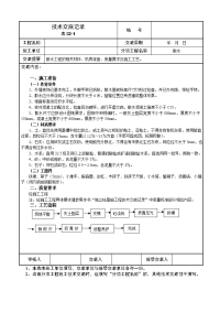 散水工程技术交底记录