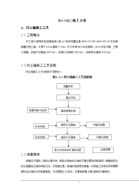 挡土墙施工方案(按监理要求修改)