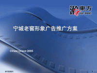 宁城老窖形象推广方案