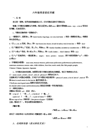 小学英语语法突破及练习