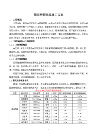 劈裂注浆施工方案