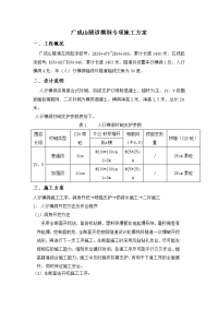 广成山隧道车行横洞施工方案