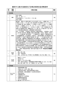 颍西中心校多功能报告厅音响及投影设备采购清单