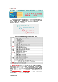 2014年新版企业所得税年度纳税申报表主表怎么填