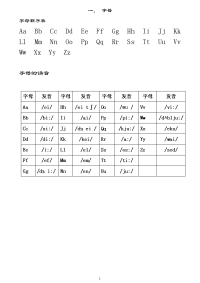 英语语法初步学习
