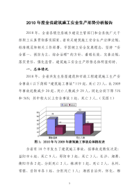 2009年度全省建筑施工安全生产形势分析报告