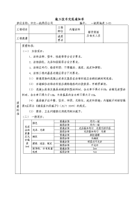 内墙涂料技术交底