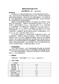 橡胶促进剂高盐废水处理工艺设计