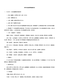 初中生必读名著导读知识点
