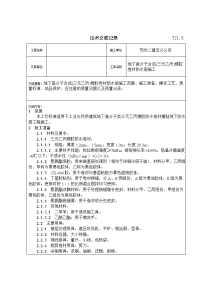 19地下高分子合成(三元乙丙)橡胶卷材防水层技术交底