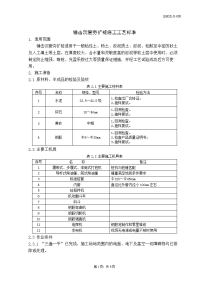 锤击沉管夯扩桩施工工艺标准