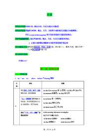 全国中考英语语法真题详解-介词