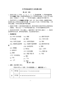 小学英语语法大全经典全面（18讲）