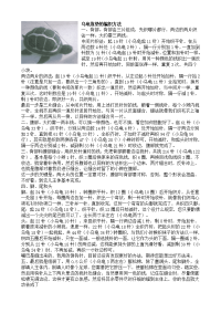 乌龟靠垫的编织方法