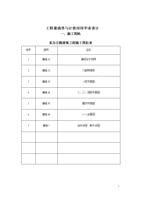 【办公楼】300㎡办公楼土建工程量计算及2008工程量清单计价编制