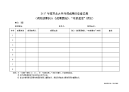 2017年度西北大学科研成果信息登记表