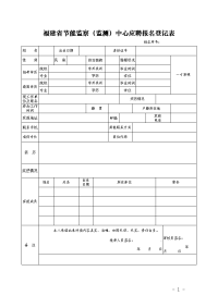 福建省节能监察（监测）中心应聘报名登记表