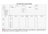 公安机关文职人员政治审查基本信息登记表