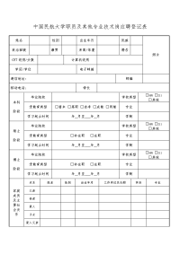 附件2：应聘人员登记表doc