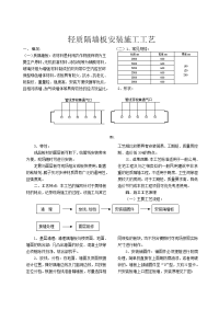 轻质隔墙板安装施工工艺