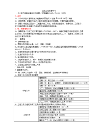 公路工程预算知识汇编