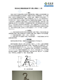 工艺工法qc钢筋楼板新型马凳支撑施工工法（可重复利用）