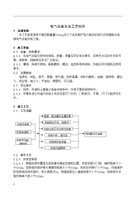 电力驱动曳引式或强制式电梯电气设备安装工艺标准