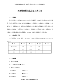 西寨特大桥桩基施工方案