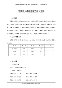 河南某高速公路特大桥桩基施工技术方案(钻孔灌注桩)