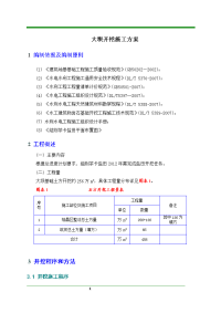 大坝土石方开挖施工方案