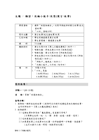 类型改编小能手改写(寓言故事)