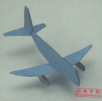 折纸空中客车a320客机