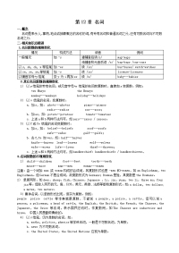 高中英语语法加练习大全：第12章 名词