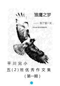平川完小五(2)班优秀作文集 - 第一期