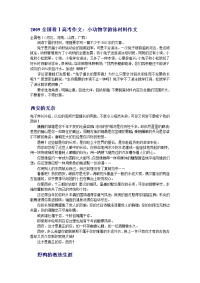 2009高考优秀作文