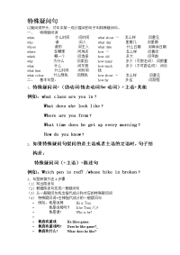 特殊疑问句-无敌英语语法课