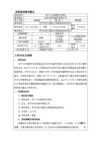 玻璃纤维布新建项目报告表