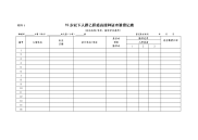 15岁以下人群乙肝疫苗接种证查验登记表