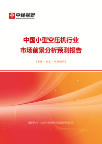 中国小型空压机行业市场前景分析预测年度报告(目录).docx