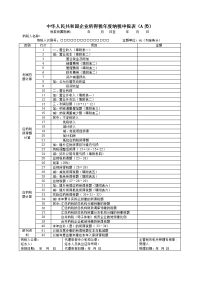 中华人民共和国企业所得税年度纳税申报表（a类）
