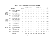 国家示范性高等职业院校项目经费预算表