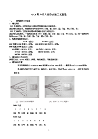 gpon用户引入部分安装工艺标准