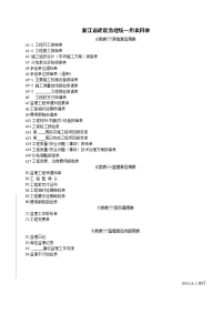 浙江省 a4 监理规范用表(新规范)