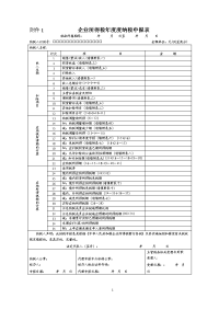 企业所得税年度度纳税申报表