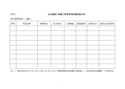 公共建筑工程施工图审查项目情况统计表