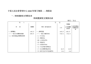 宁夏人民会堂管理中心2018年部门预算预算表