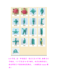 各式各样的绳手链编法