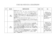 东坡区地方税务局办公设备采购清单